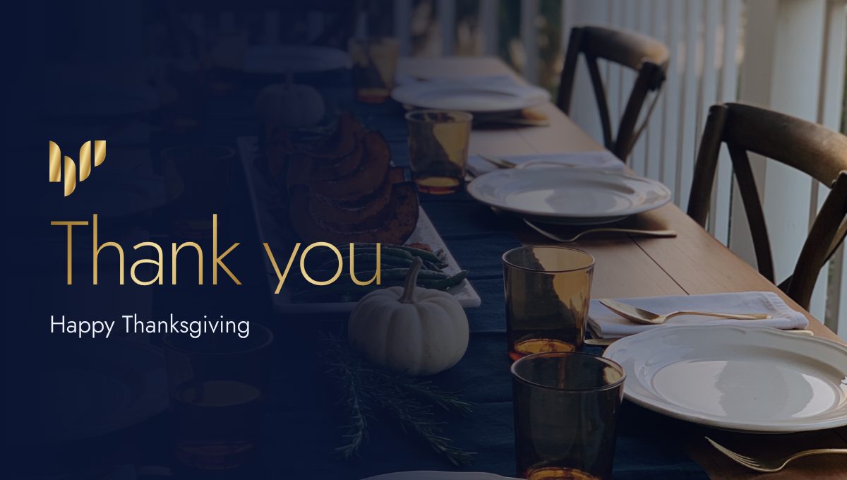 Thanksgiving email header