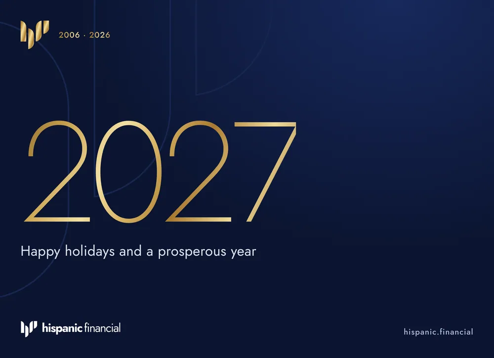 New Year card front